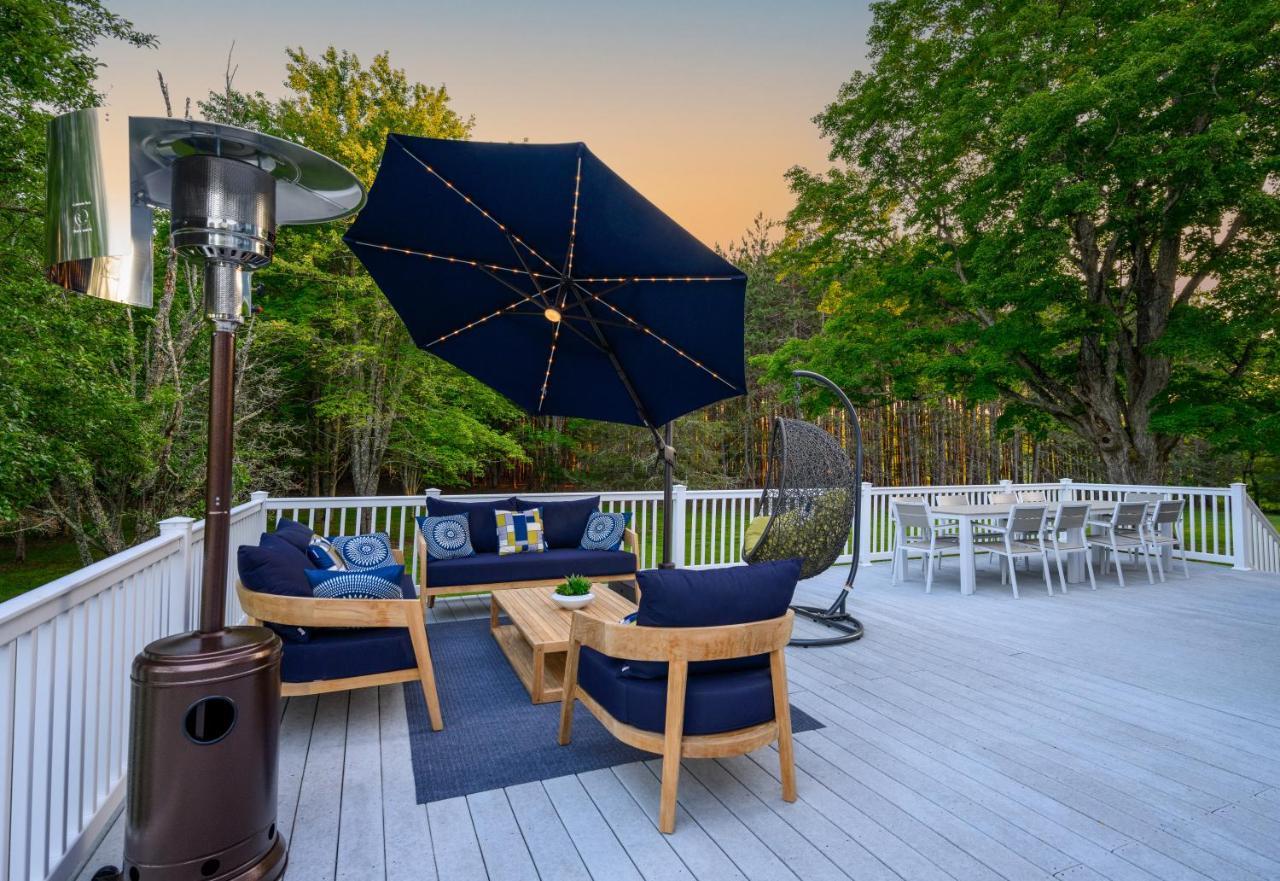 Mountain Blue Vista - Luxury Retreat Near Ski Resorts With Pond, Firepit And Hot Tub ويندهام المظهر الخارجي الصورة