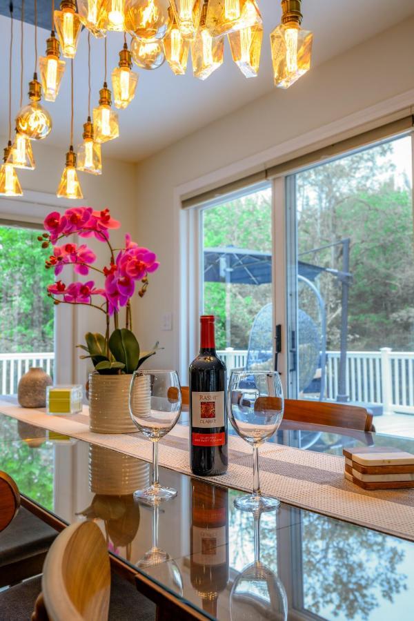 Mountain Blue Vista - Luxury Retreat Near Ski Resorts With Pond, Firepit And Hot Tub ويندهام المظهر الخارجي الصورة